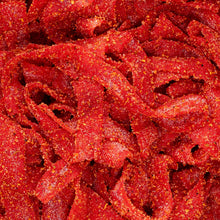 Load image into Gallery viewer, Sour Strawberry Belts with Chile 4oz

