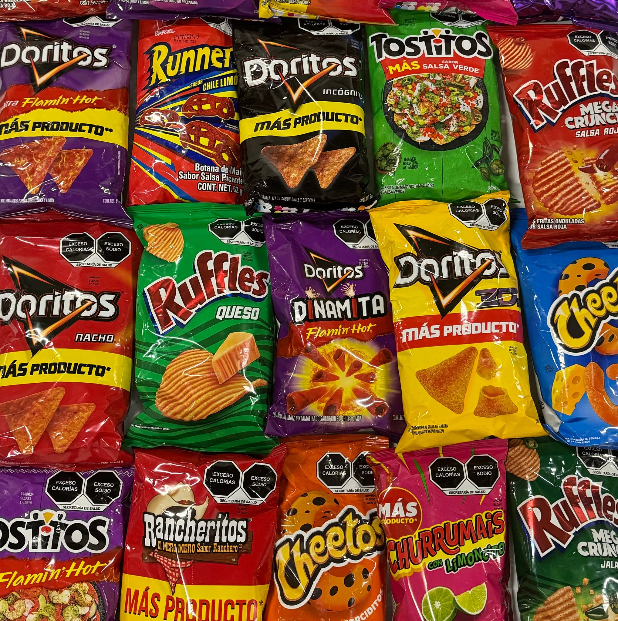 10 Piece Small Mexican Chip Box – Chilitoloco