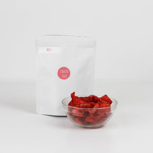 Sour Strawberry Belts with Chile 4oz